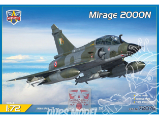 MODELSVIT maquette avion 72076 Mirage 2000N avec missile ASMP 1/72