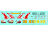 DECALQUES BERNA DECALS BD72-149 B-26C Colorful Martin Marauders 1/72
