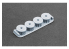ScaleX accessoire militaire WW-35007W Opel Blitz Early v2 set de roues affaissées Italeri / Tamiya / Mini Art / Dragon 1/35