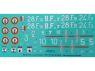 DECALQUES BERNA DECALS BD48-168 Consolidated PB4Y-2 Privateer Aeronavale 1/48