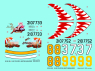 DECALQUES BERNA DECALS BD48-169 B-26C Colorful Martin Marauders 1/48