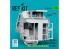 ResKit RSU35-0054 CH-54A (S-64E) Tarhe, cockpit, édition de base décalcomanies 3D pour kit ICM imprimé en 3D 1/35