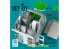 ResKit RSU35-0054 CH-54A (S-64E) Tarhe, cockpit, édition de base décalcomanies 3D pour kit ICM imprimé en 3D 1/35