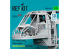 ResKit RSU35-0053 CH-54A (S-64E) Tarhe, cockpit, Édition détaillée pour kit ICM imprimé en 3D 1/35