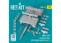 ResKit kit RSK32-0028 Remorque à munitions MHU-141M avec plateforme d'armement type 1 Maquette imprimée en 3D 1/32