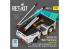 ResKit kit RSK32-0014 Kit de maquette imprimée en 3D du tracteur de remorquage Mule A/S32A-31A version courte 1/32