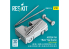 ResKit kit RSK32-0014 Kit de maquette imprimée en 3D du tracteur de remorquage Mule A/S32A-31A version courte 1/32