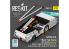 ResKit kit RSK32-0031 Kit de maquette imprimée en 3D du tracteur de remorquage Mule A/S32A-31A MSU-200 NAV version longue 1/32