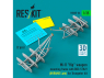 ResKit RSU35-0036 Cadre de montage d'arme Hip pour Mi-8 avec BD3-57KrV URSS/Ukraine Late kit Trumpeter 2 pièces 3D 1/35