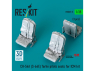 ResKit RSU35-0005 Sièges de pilote CH-54A S-64E Tarhe pour kit ICM (3 pièces) imprimés en 3D 1/35