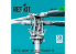 ResKit RSU35-0081 Rotor de queue AH-64 Apache pour kit Trumpeter imprimé en 3D 1/35