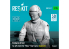 ResKit Figurine RSF35-0021 Conductrice tracteur de remorquage Mule A/S-32A-31A, scène 2, 1 pièce imprimée en 3D 1/35