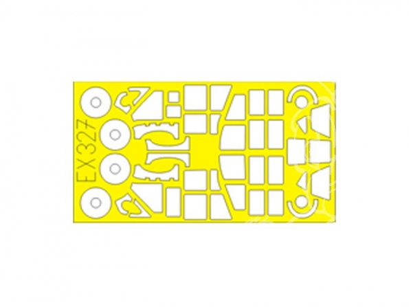 Eduard Express Mask ex327 Ju 87B 1/48