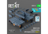 ResKit kit RSK35-0014 Remorque à munitions MHU-141M avec plateforme d'armement type 1 Maquette imprimée en 3D 1/35