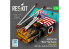 ResKit kit RSK35-0006 Kit de maquette imprimée en 3D du tracteur de remorquage Mule A/S32A-31A version courte 1/32