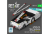 ResKit kit RSK35-0017 Kit imprimée en 3D du tracteur de remorquage Mule A/S32A-31A MSU-200 NAV version longue 1/35