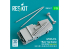 ResKit kit RSK35-0017 Kit imprimée en 3D du tracteur de remorquage Mule A/S32A-31A MSU-200 NAV version longue 1/35