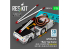 ResKit kit RSK35-0016 Kit imprimée en 3D du tracteur de remorquage Mule A/S32A-31A AS47A-1 GTE GTCP-100 version longue 1/35