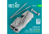 ResKit kit RSK35-0016 Kit imprimée en 3D du tracteur de remorquage Mule A/S32A-31A AS47A-1 GTE GTCP-100 version longue 1/35