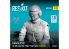 ResKit Figurine RSF32-0085 Conductrice tracteur de remorquage Mule A/S-32A-31A, scène 2, 1 pièce imprimée en 3D 1/35