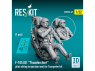 ResKit Figurine RSF32-0067 Figurine pilote de F-105D Thunderchief assis dans un siège éjectable kit Trumpeter 1 pièce en 3D 1/32