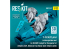 ResKit Figurine RSF32-0092 Pilote de F-35A/C en siège éjectable tardif pour cockpit RESKIT destiné au kit Trumpeter en 3D 1/32
