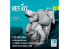 ResKit Figurine RSF32-0093 Pilote de F-35 (A/C) en siège éjectable tardif pour le cockpit RESKIT du kit Italeri et Academy 1/32