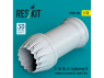 ResKit RSU32-0203 Tuyère d'échappement F-35A, C Lightning II pour kit Italeri impression 3D 1/32