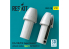ResKit RSU32-0210 Tuyères d'échappement type1 pour maquette Revell F/A-18E/F/G Super Hornet impression 3D 1/35