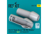 ResKit RSU32-0212 Tuyères d'échappement type 1 pour kit Trumpeter F/A-18 Super Hornet EA-18G Growler 1/35