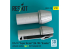 ResKit RSU32-0212 Tuyères d'échappement type 1 pour kit Trumpeter F/A-18 Super Hornet EA-18G Growler 1/35