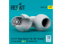 ResKit RSU32-0212 Tuyères d'échappement type 1 pour kit Trumpeter F/A-18 Super Hornet EA-18G Growler 1/35