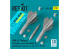 ResKit kit RS32-0532 Missiles AGM-62 Walleye I ER 2unités nacelle de liaison de données AN/AWG-1 1unité Impression 3D 1/32