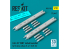 ResKit kit RS32-0599 Lance-roquettes LAU-33 ZUNI marine américaines 2 pièces imprimées en 3D 1/32