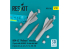 ResKit kit RS32-0562 Missiles AGM-62 Walleye I 2unités nacelle de liaison de données AN/AWG-16 1unité Impression 3D 1/32