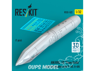 ResKit kit RS32-0522 Nacelle de désignation laser AN/AVQ-10 Pave Knife 1/32