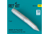 ResKit kit RS32-0522 Nacelle de désignation laser AN/AVQ-10 Pave Knife 1/32