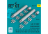 ResKit kit RS32-0534 Lance-roquettes LAU-10 ZUN » armée et la marine américaines 2pcs 3D imprimées en 3D 1/32