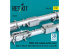 ResKit kit RS32-0557 Supports pour bombes multiples MBD2-67U 2pièces imprimées en 3D 1/32