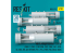 ResKit kit RS32-0573 Bombes de profondeur Mk-54 de 350 lb 4 pièces imprimées en 3D 1/32