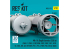 ResKit kit RS32-0573 Bombes de profondeur Mk-54 de 350 lb 4 pièces imprimées en 3D 1/32