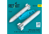 ResKit kit RS32-0590 Bombes nucléaires B83 2pièces imprimées en 3D 1/32
