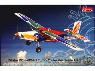 Roden maquettes avion 444 PILATUS PC-6/B2-H2 TURBO PORTER 1/48
