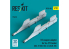 ResKit kit RS32-0604 Adaptateur d'armement américain pour Su-27 Flanker (2 pièces) GBU-39 SDB, GBU-62 JDAM-ER 3D 1/32