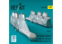 ResKit kit RS32-0605 Adaptateur d'armement américain pour MiG-29 Fulcrum 2 pièces : GBU-39 SDB, GBU-62 JDAM-ER 3D 1/32