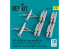 ResKit kit RS32-0516 GBU-39 SDB 8 pièces et BRU-61 2 pièces Impression 3D 1/32