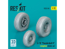 ResKit kit RS32-0541 Jeu de roues A-10 Thunderbolt II lestées imprimées en 3D 1/32