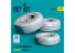 ResKit kit RS32-0541 Jeu de roues A-10 Thunderbolt II lestées imprimées en 3D 1/32