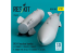 ResKit kit RS32-0588 Bombes nucléaires B43-0 2 pièces, imprimées en 3D 1/32