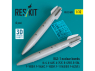 ResKit kit RS32-0589 Bombes nucléaires B43-1 2 pièces, imprimées en 3D 1/32